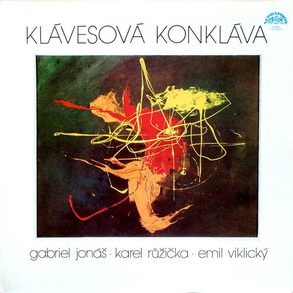 Gabriel Jonáš-Karel Růžička-Emil Viklický-Klávesová Konkláva-LPb