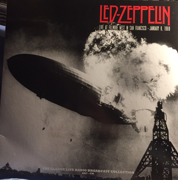 Led Zeppelin - Live At Fillmore West In San Francisco 1969 - LP
