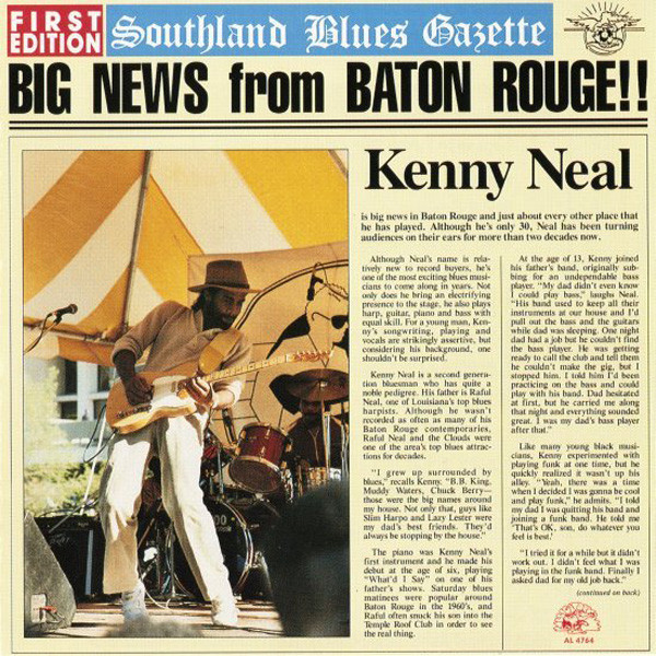 Kenny Neal - Big News From Baton Rouge!! - LP bazar