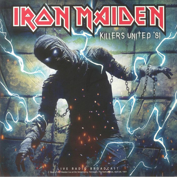 Iron Maiden - Killers United '81: Live Radio Broadcast - LP - Kliknutím na obrázek zavřete