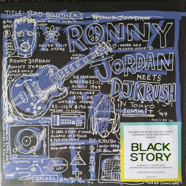 Ronny Jordan Meets D.J. Krush - Bad Brothers - LP