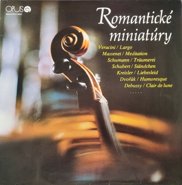 Veracini* / Massenet* / Schumann* - Miniatúry - LP bazar