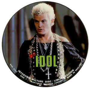 Billy Idol - Limited Edition Interview Picture Disc - LP bazar - Kliknutím na obrázek zavřete