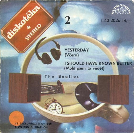 The Beatles - Yesterday = Včera / I Should Have Known - SP bazar
