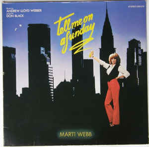 Marti Webb ‎– Tell Me On A Sunday - LP bazar - Kliknutím na obrázek zavřete