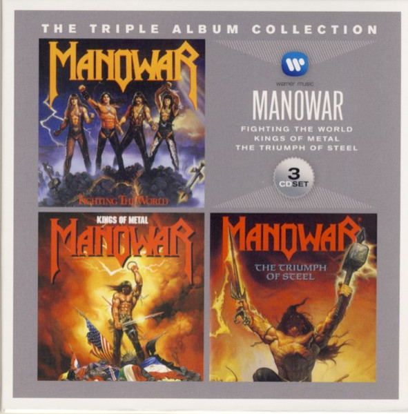 Manowar - The Triple Album Collection - 3CD - Kliknutím na obrázek zavřete