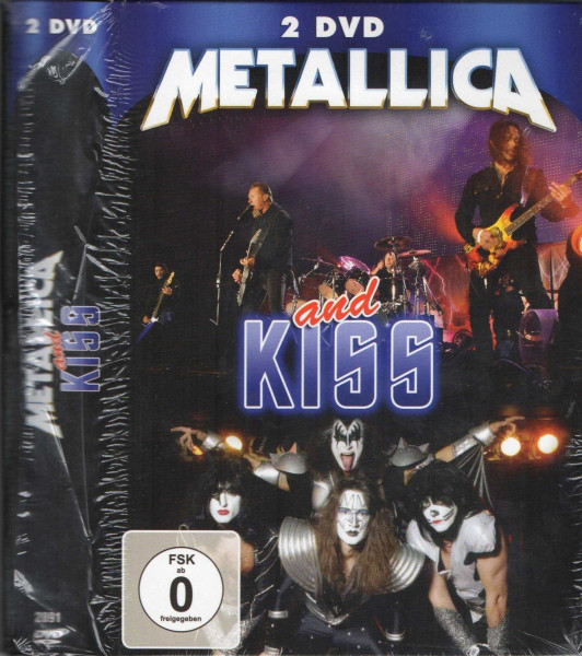 Metallica And Kiss - Live / Rock'n'Roll All Nite - 2DVD - Kliknutím na obrázek zavřete