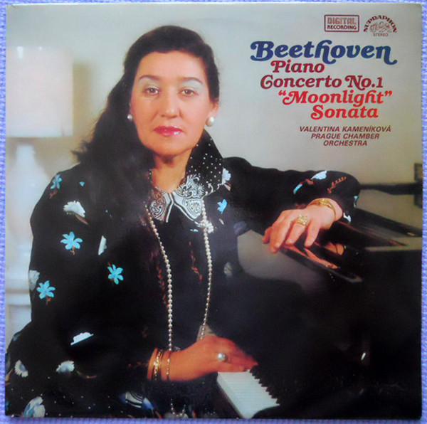 Valentina Kameníková, Beethoven - Piano Concerto No. 1-LP bazar - Kliknutím na obrázek zavřete