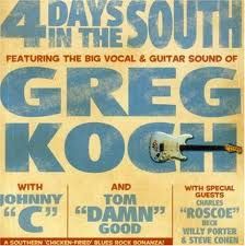 Greg Koch - 4 Days In The South - CD - Kliknutím na obrázek zavřete