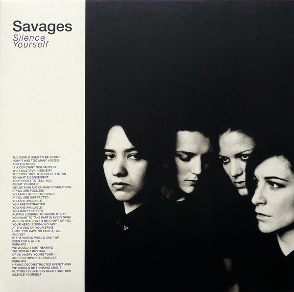 Savages - Silence Yourself - LP