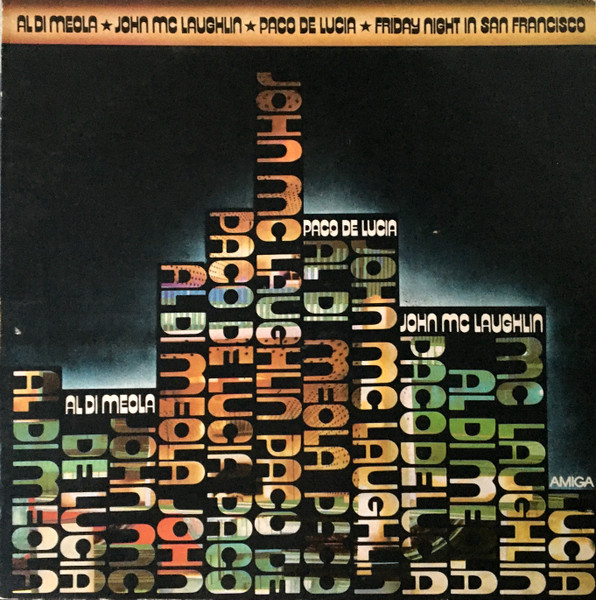 Al Di Meola/John McLaughlin/Paco De Lucía - Friday Night-LP baz
