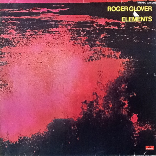 Roger Glover - Elements - LP bazar