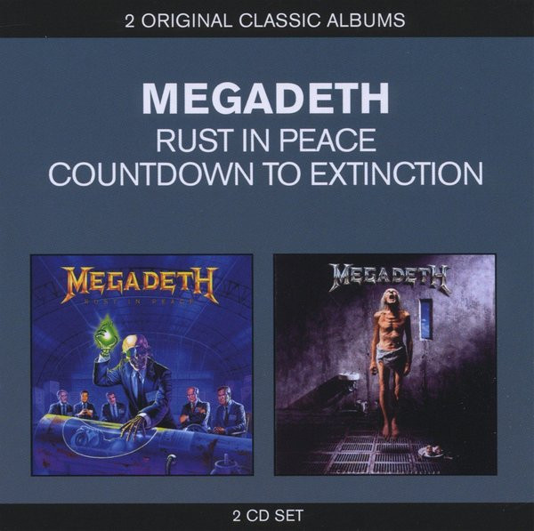 Megadeth - Rust In Peace / Countdown To Extinction - 2CD