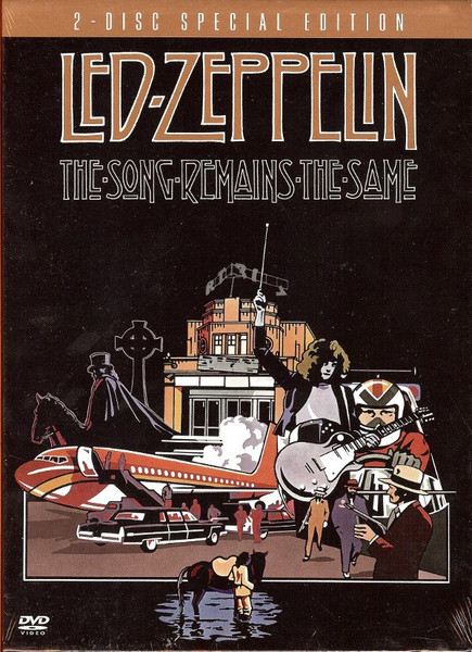 Led Zeppelin - The Song Remains The Same - 2DVD bazar - Kliknutím na obrázek zavřete