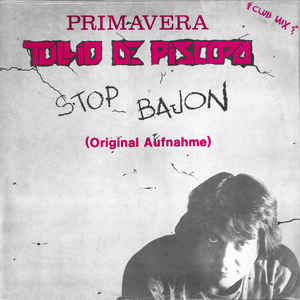 Tullio De Piscopo - Stop Bajon (Primavera) - 12´´ bazar