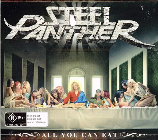 Steel Panther - All You Can Eat - CD+DVD - Kliknutím na obrázek zavřete