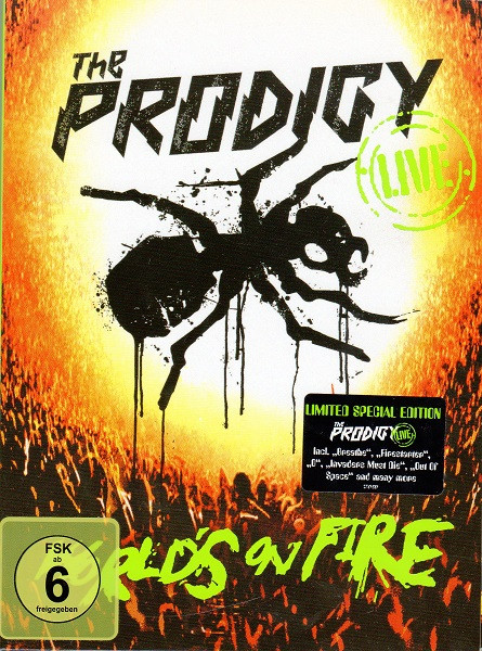 The Prodigy - Live - World's On Fire - CD+DVD - Kliknutím na obrázek zavřete