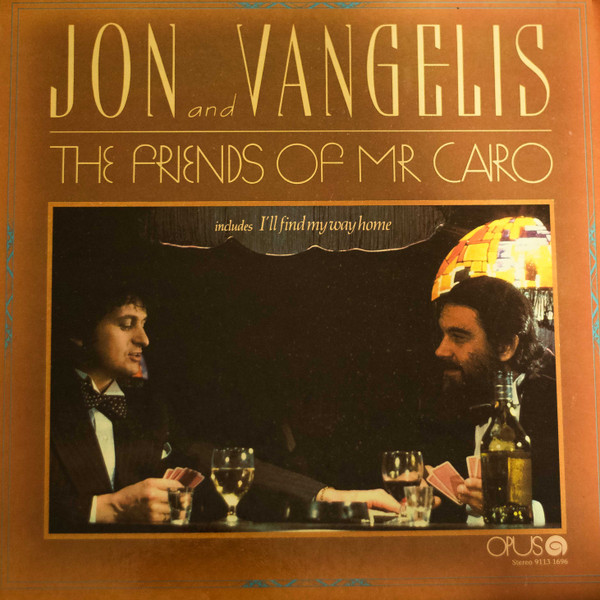 Jon And Vangelis - The Friends Of Mr Cairo - LP bazar
