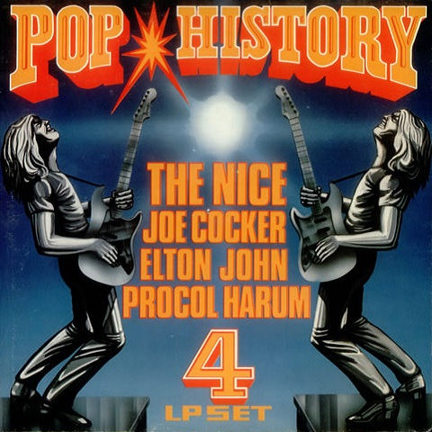 The Nice/Elton John/Joe Cocker/Procol Harum - Pop History-4LP ba - Kliknutím na obrázek zavřete