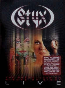 Styx - Grand Illusion • Pieces Of Eight Live - DVD - Kliknutím na obrázek zavřete