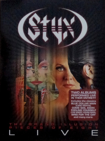 Styx - Grand Illusion • Pieces Of Eight Live - DVD - Kliknutím na obrázek zavřete