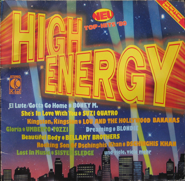 Various - High Energy (Top-Hits '80) - LP bazar