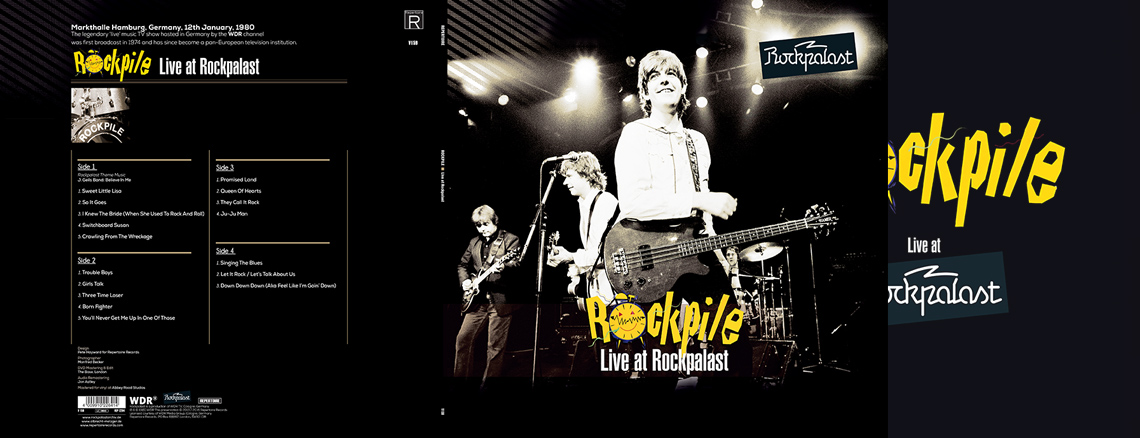 Rockpile - Live At Rockpalast - 2LP+DVD - Kliknutím na obrázek zavřete