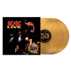 AC/DC - LIVE / LIMITED / GOLD METALLIC - 2LP