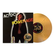 AC/DC - POWERAGE / LIMITED / GOLD METALLIC - LP