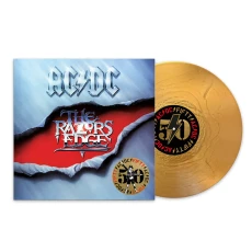 AC/DC - RAZORS EDGE / LIMITED / GOLD METALLIC - LP