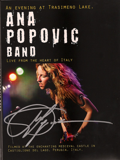 Ana Popovic - An evening at Trasimeno Lake - DVD