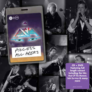 Asia - Access All Areas - CD+DVD - Kliknutím na obrázek zavřete
