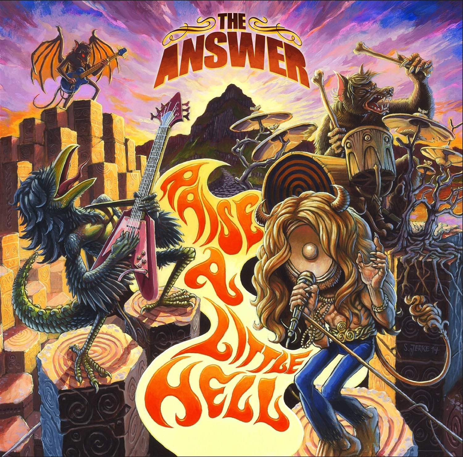 Answer - Raise A Little Hell - CD