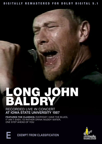 LONG JOHN BALDRY - LIVE AT IOWA STATE UNIVERSITY 1987 - DVD