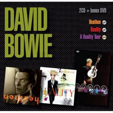 David Bowie - Heathen / Reality / A Reality Tour - 2CD+DVD - Kliknutím na obrázek zavřete