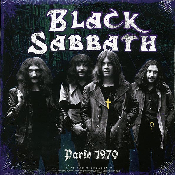 BLACK SABBATH - PARIS 1970 - LP - Kliknutím na obrázek zavřete