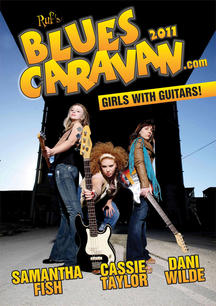 V/A - Blues Caravan 2011 - Girls With Guitars - DVD - Kliknutím na obrázek zavřete