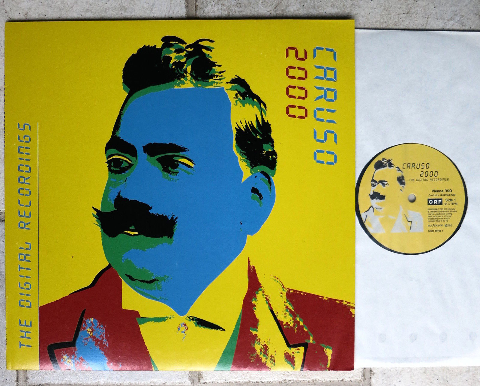 Gottfried Rabl,Vienna Radio Symphony Orch. - Caruso 2000-LP baz