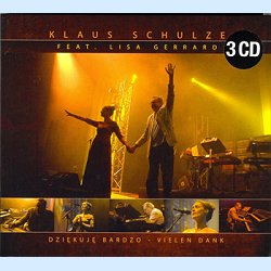 Klaus Schulze feat. Lisa Gerrard - Dziekuje Bardzo - 3CD Klaus Schulze feat. Lisa Gerrard - Dziekuje Bardzo - 3CD