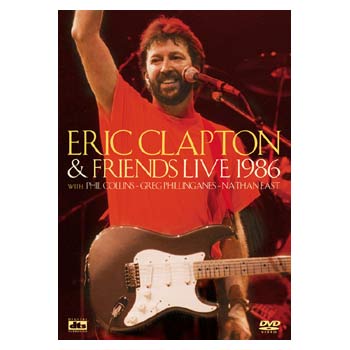 Eric Clapton - Eric Clapton & Friends Live 1986 - DVD - Kliknutím na obrázek zavřete