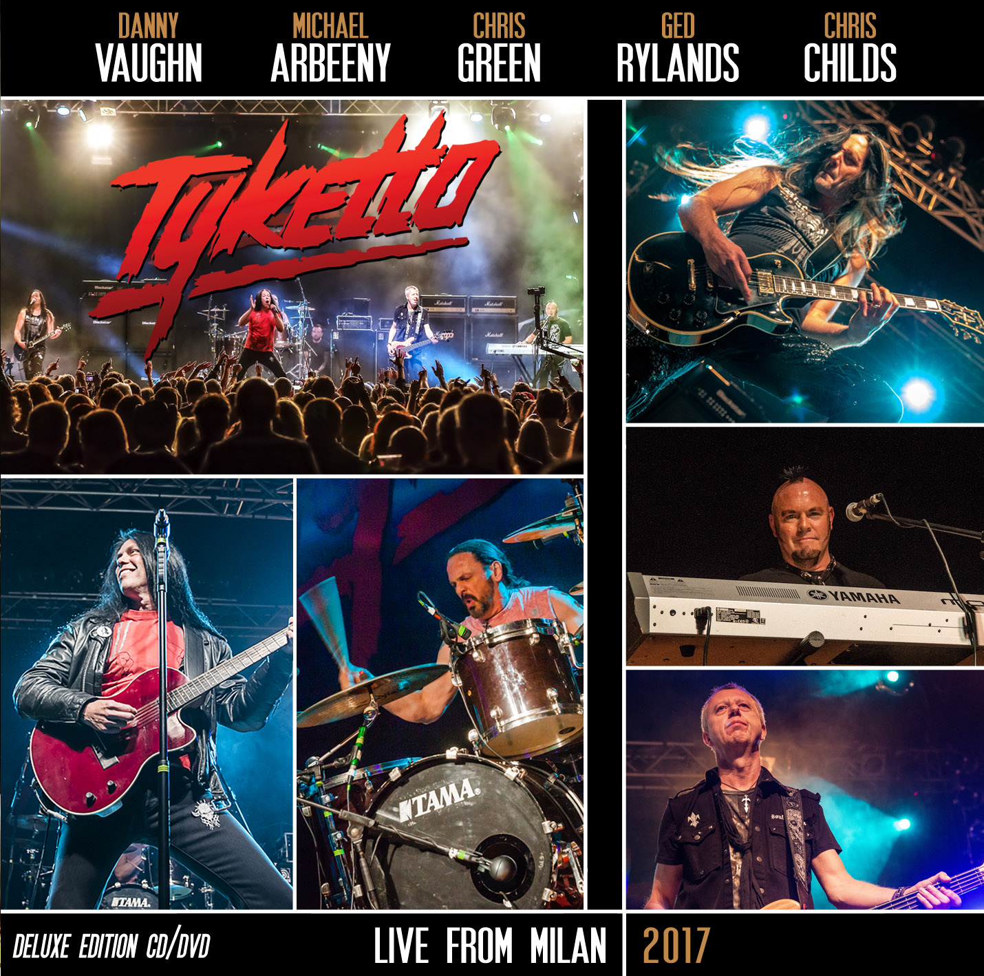 TYKETTO - LIVE FROM MILAN 2017 - CD+DVD - Kliknutím na obrázek zavřete