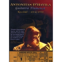Antonitas D'havila - Guitarra Flamenca - CD+DVD - Kliknutím na obrázek zavřete