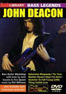 John Deacon - Bass Legends - DVD - Kliknutím na obrázek zavřete