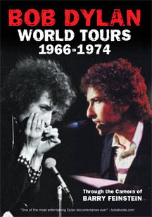 BOB DYLAN - WORLD TOURS: 1966-1974 - DVD - Kliknutím na obrázek zavřete