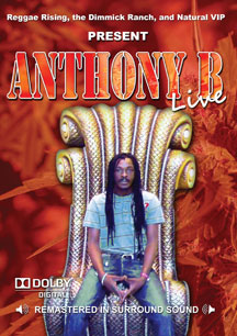 Anthony B - Live - DVD - Kliknutím na obrázek zavřete