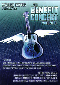 Warren Haynes - Benefit Concert 8 - DVD - Kliknutím na obrázek zavřete