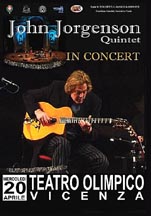 JOHN JORGENSON QUINTET -N CONCERT-TEATRO OLYMPICO,VINCENZA-2DVD