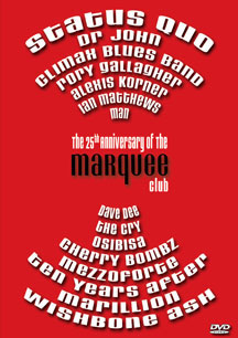 V/A - Marquee Club - 25th Anniversary Of The Marquee Club- DVD - Kliknutím na obrázek zavřete