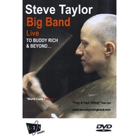 Steve Taylor Big Band - To Buddy Rich & Beyond - DVD+CD - Kliknutím na obrázek zavřete