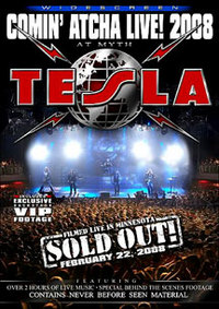 Tesla - Comin' Atcha Live! 2008 - DVD - Kliknutím na obrázek zavřete